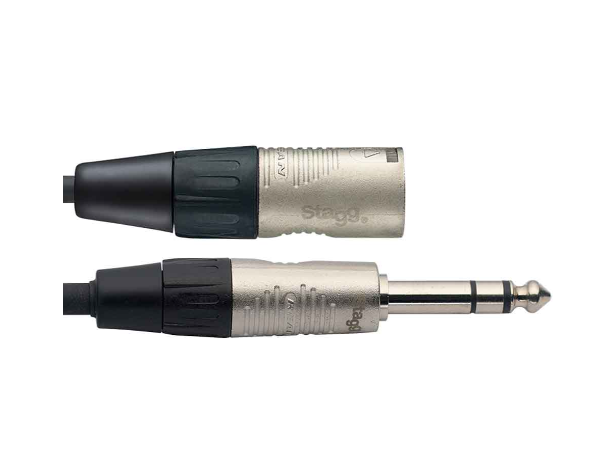 STAGG NAC6PSXMR CABLE STAGG CANON MACHO-PLUG STEREO 6mts