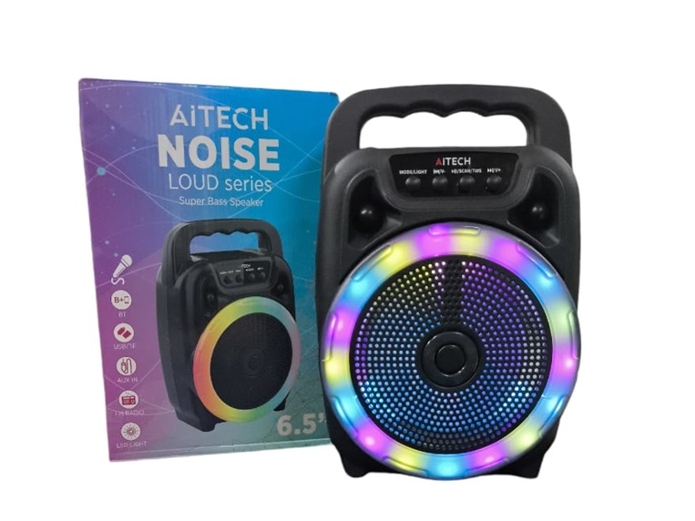 AITECHE Parlante Karaoke inalámbrico 10w