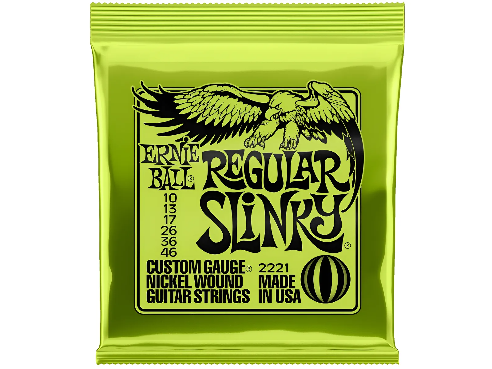 ERNIE BALL SLINKY 10-46 para eléctrica