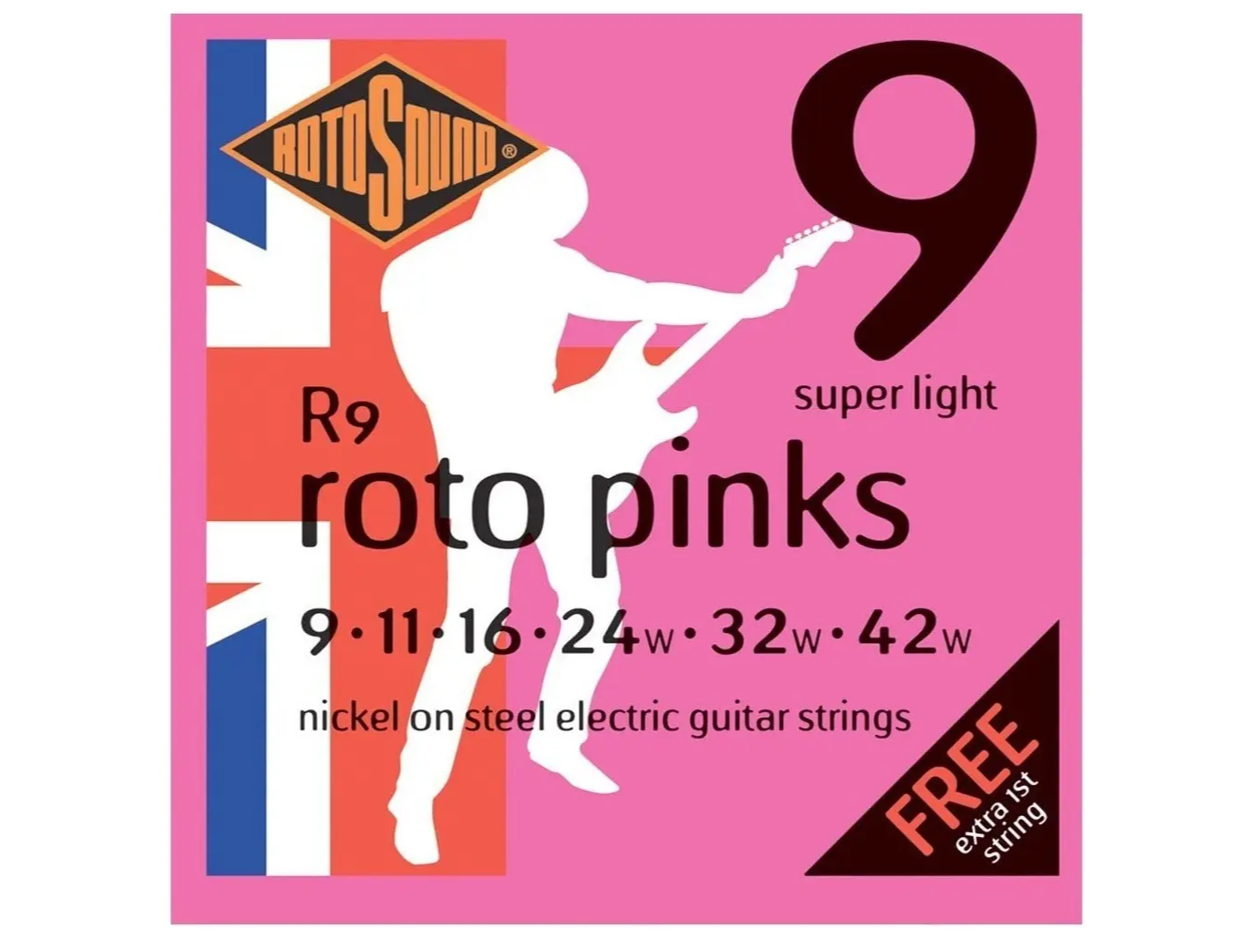 ROTOSOUND R19 9-469 para eléctrica