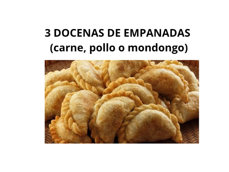 Promo 6 (3 docenas de empanadas)