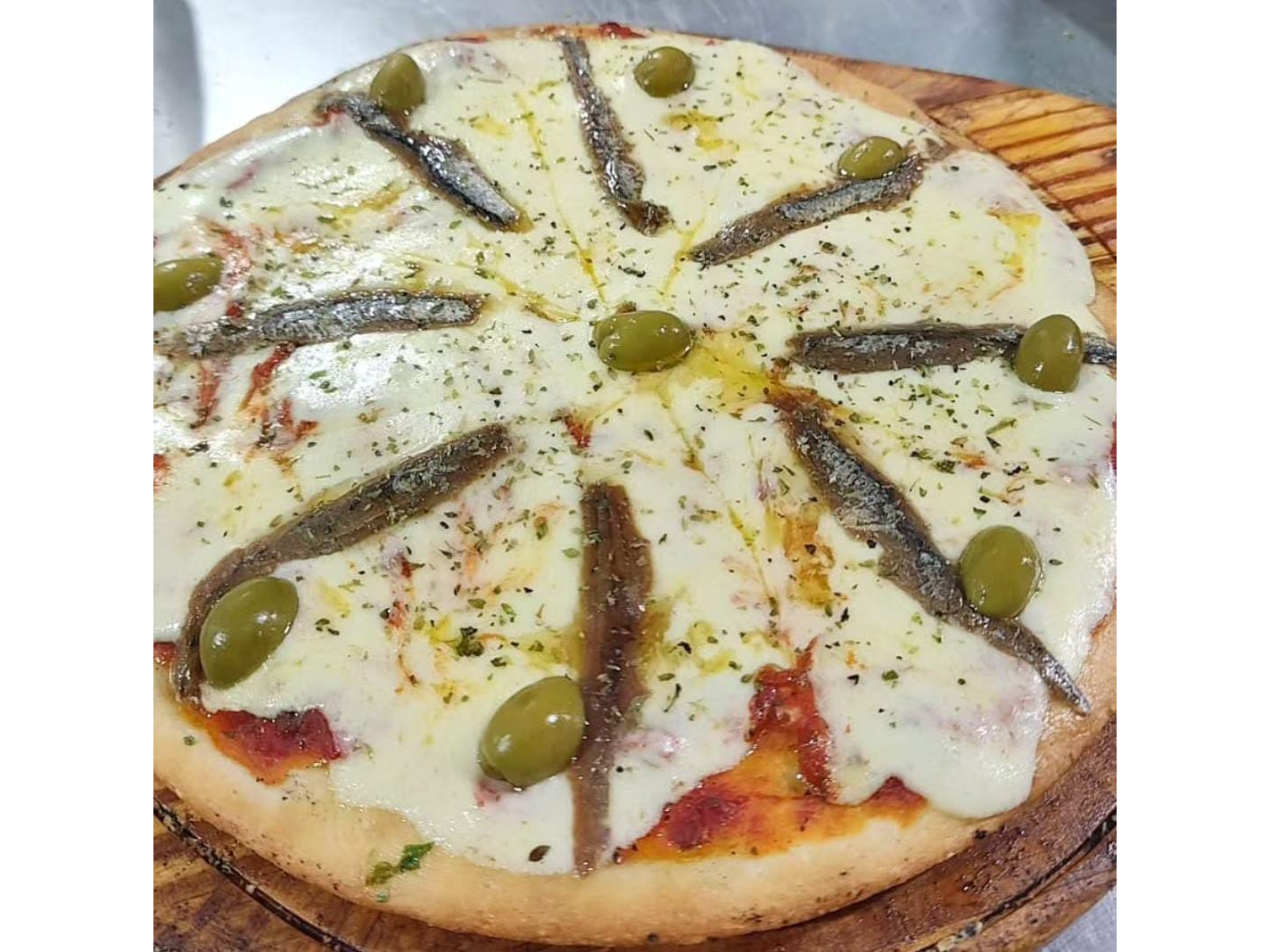 Pizza de anchoas