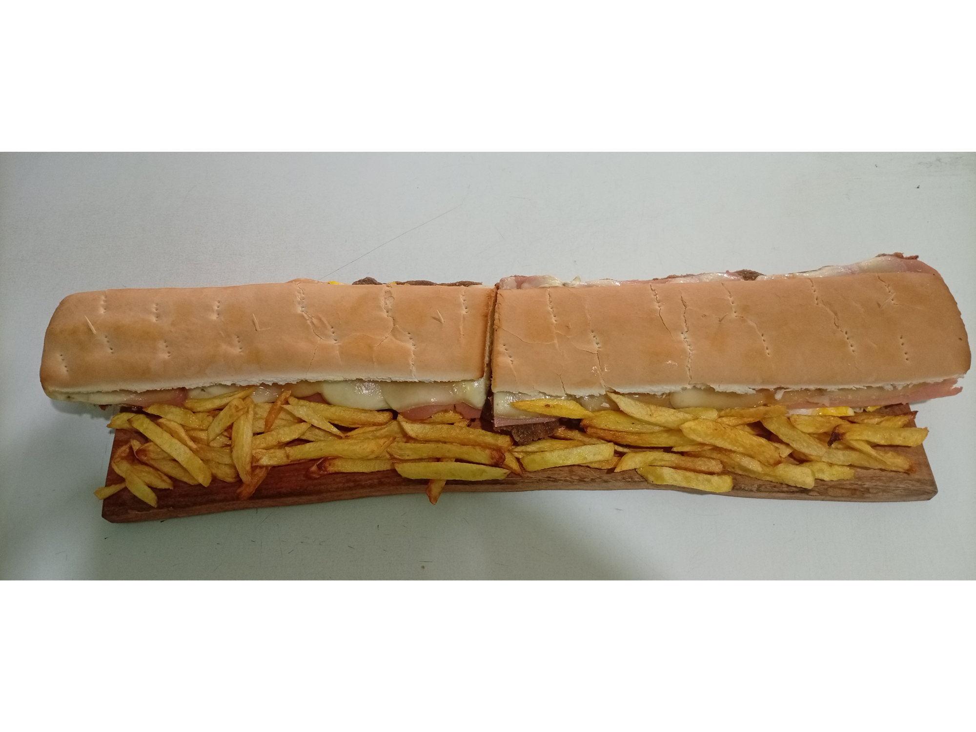 1/2 súperlomo 1/2 súpermila (3 a 4 personas)