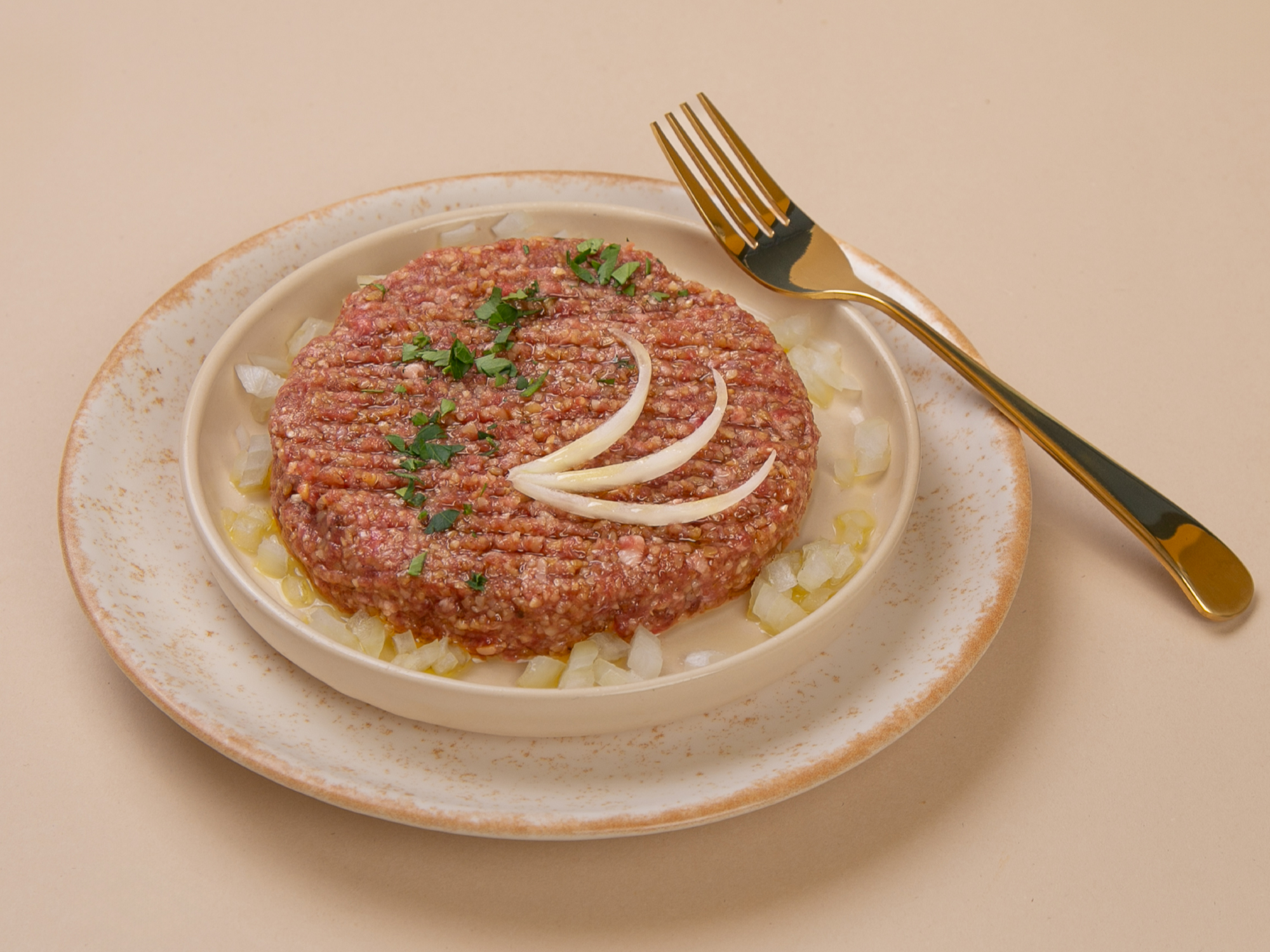 Quebbe Crudo de Malakeh Comida Arabe