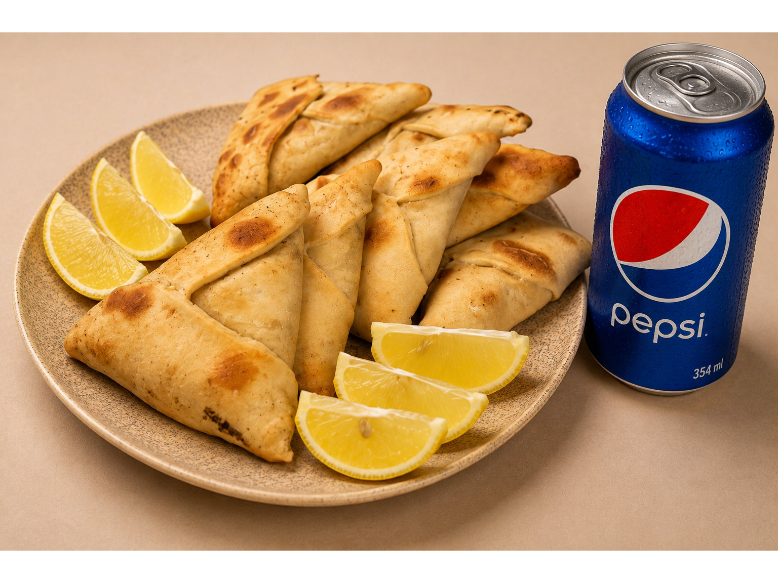 3 emp cerradas + bebida
