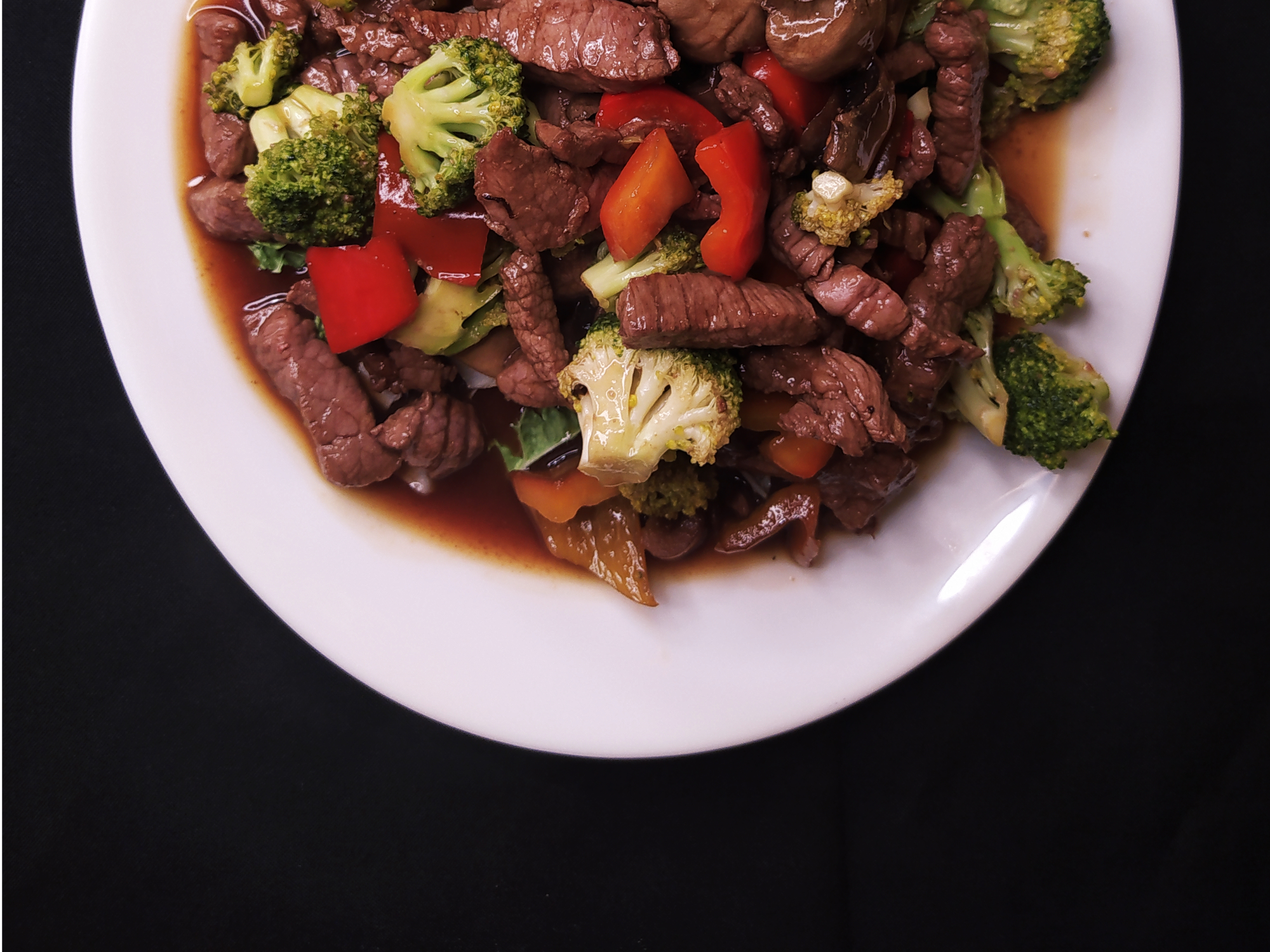 Carne con Bambú