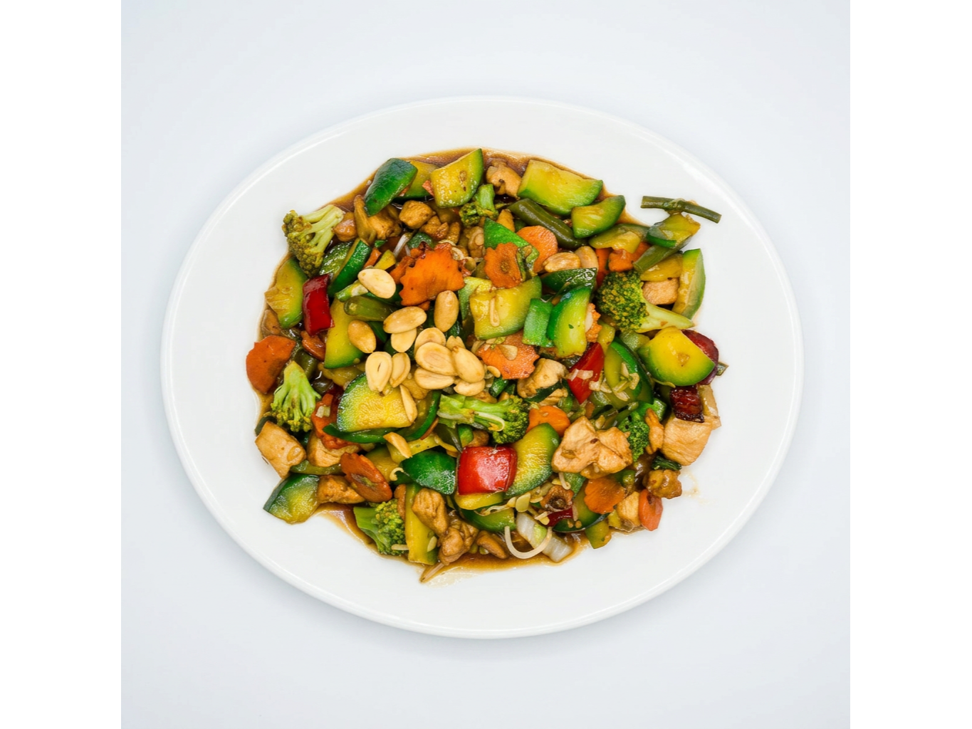 Chop Suey de Pollo con Almendras