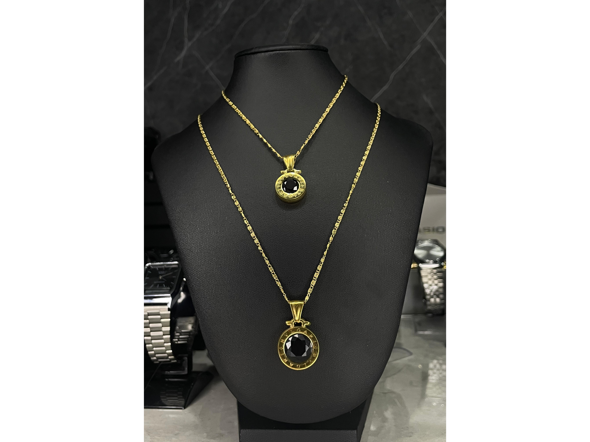 Combo Cadena Bvlgari