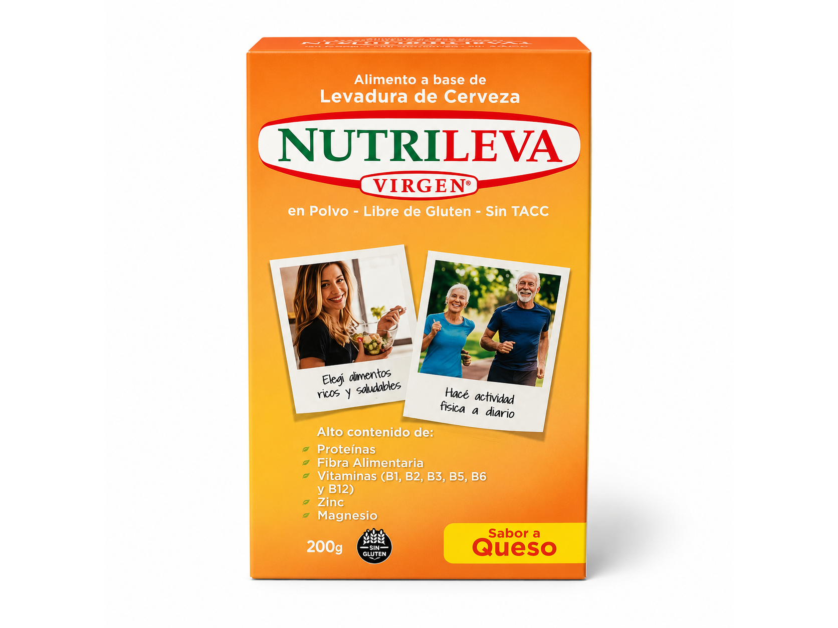 Levadura Nutricional Nutrileva Sabor Queso 200 g