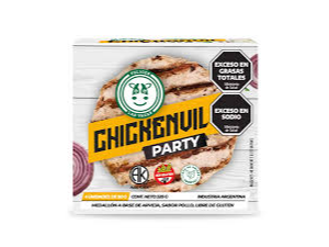 Chickenvil Party x4 u. – Felices Las Vacas