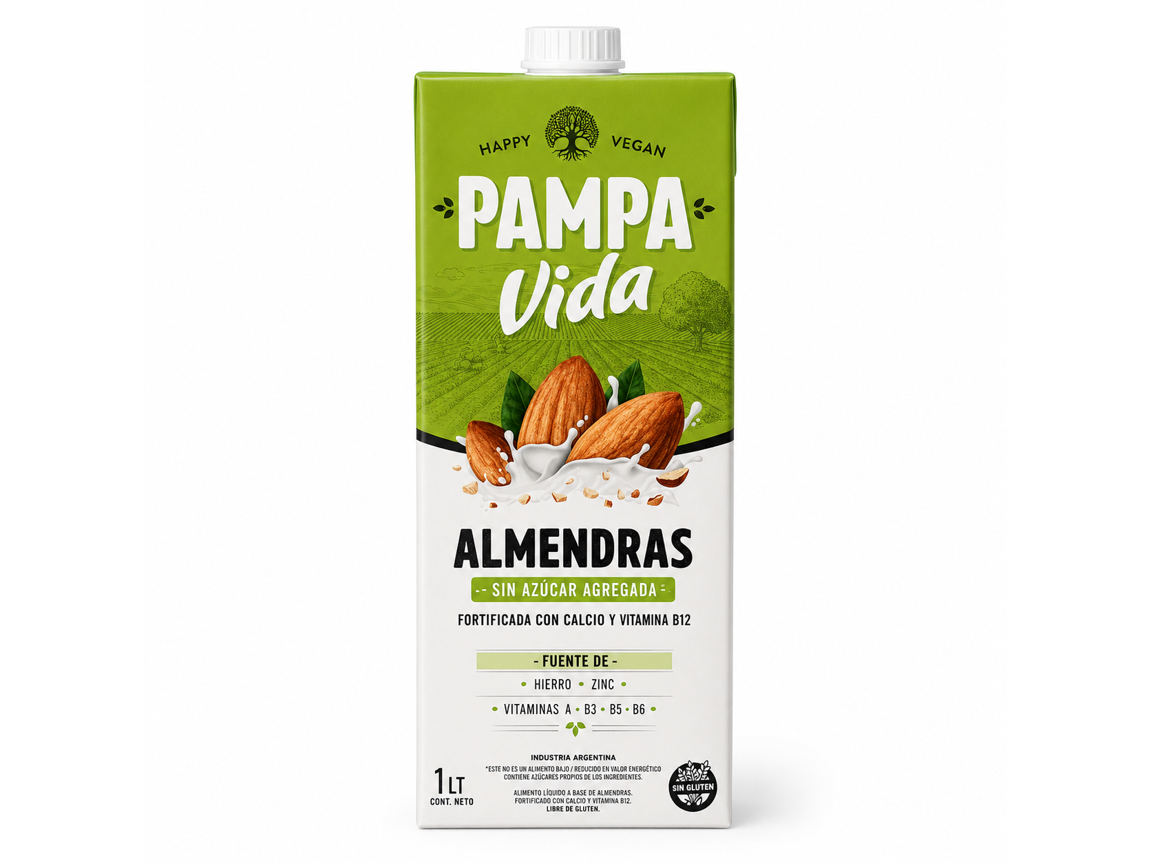 Leche de Almendras Pampa Vida 1 L