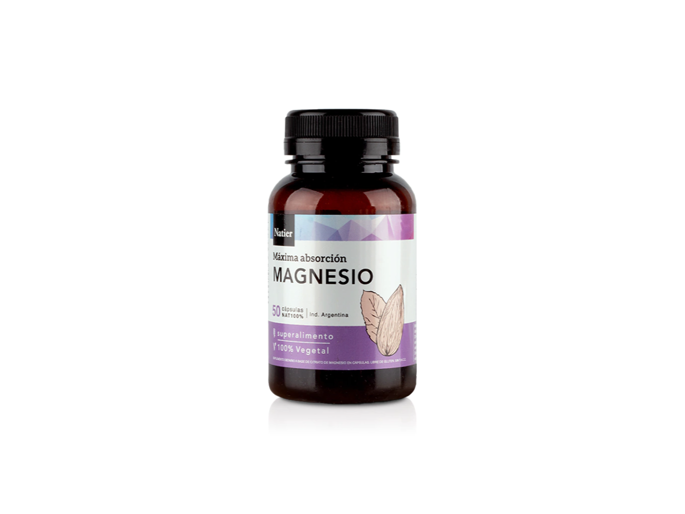 Citrato de Magnesio NATIER 50 capsulas