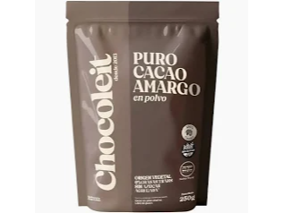 Chocolate Amargo en Polvo Chocoleit 🍫✨