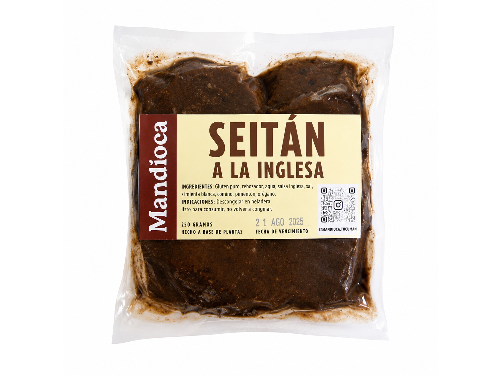 Seitán a la Inglesa Mandioca 250 g