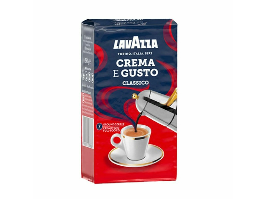 Cafe molido Crema e Gusto Lavazza 250gr