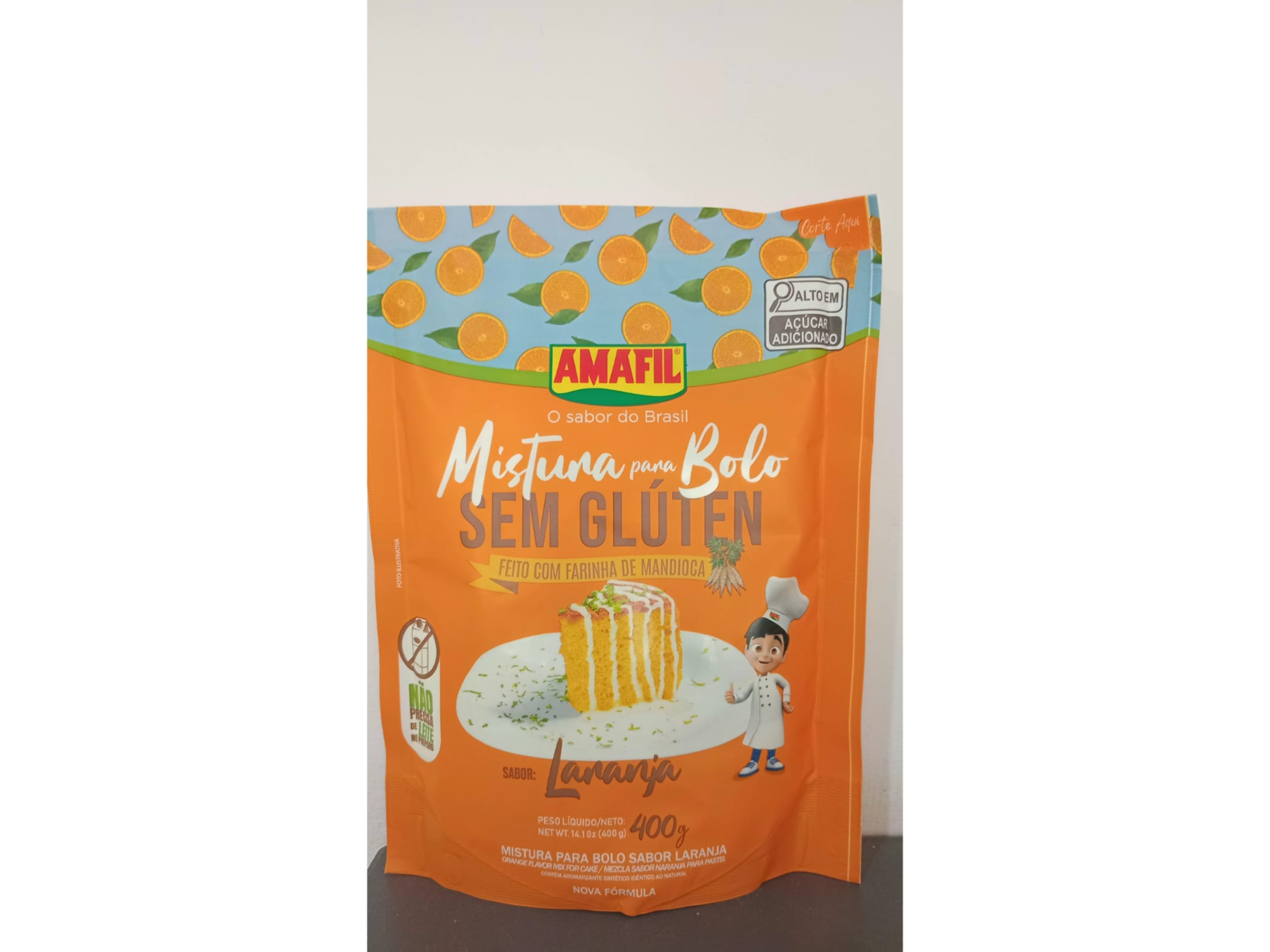 Premezcla Bizcochuelo Naranja