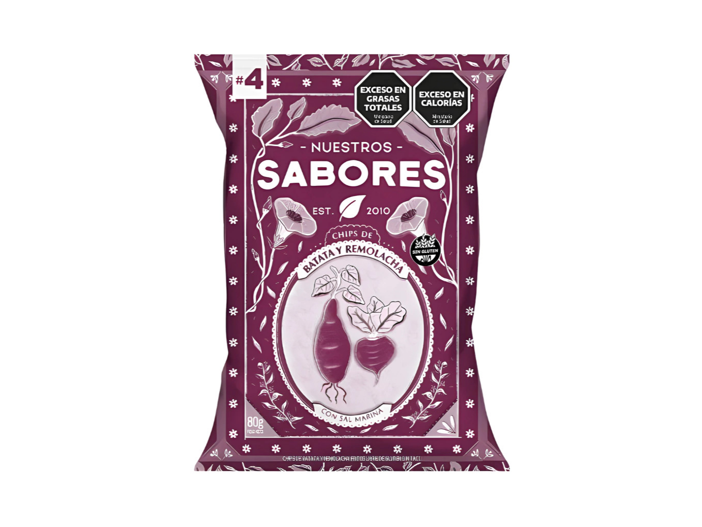 Chips con Batata y Remolacha