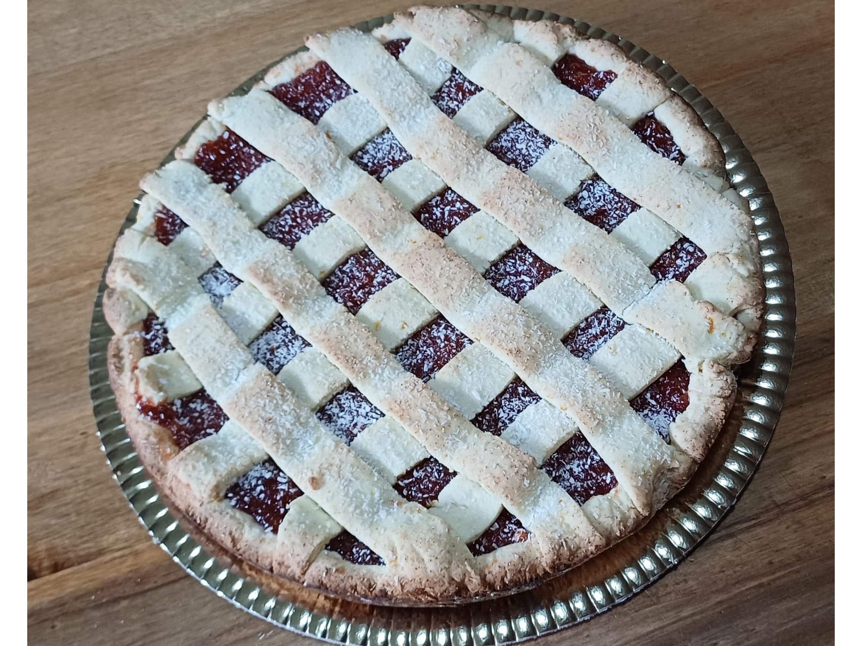 Pastafrola de membrillo, batata ó dulce de leche
