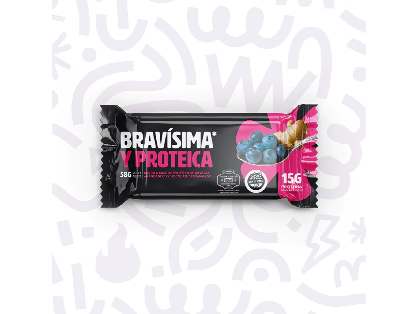 Bravísima: Arándanos & Jengibre