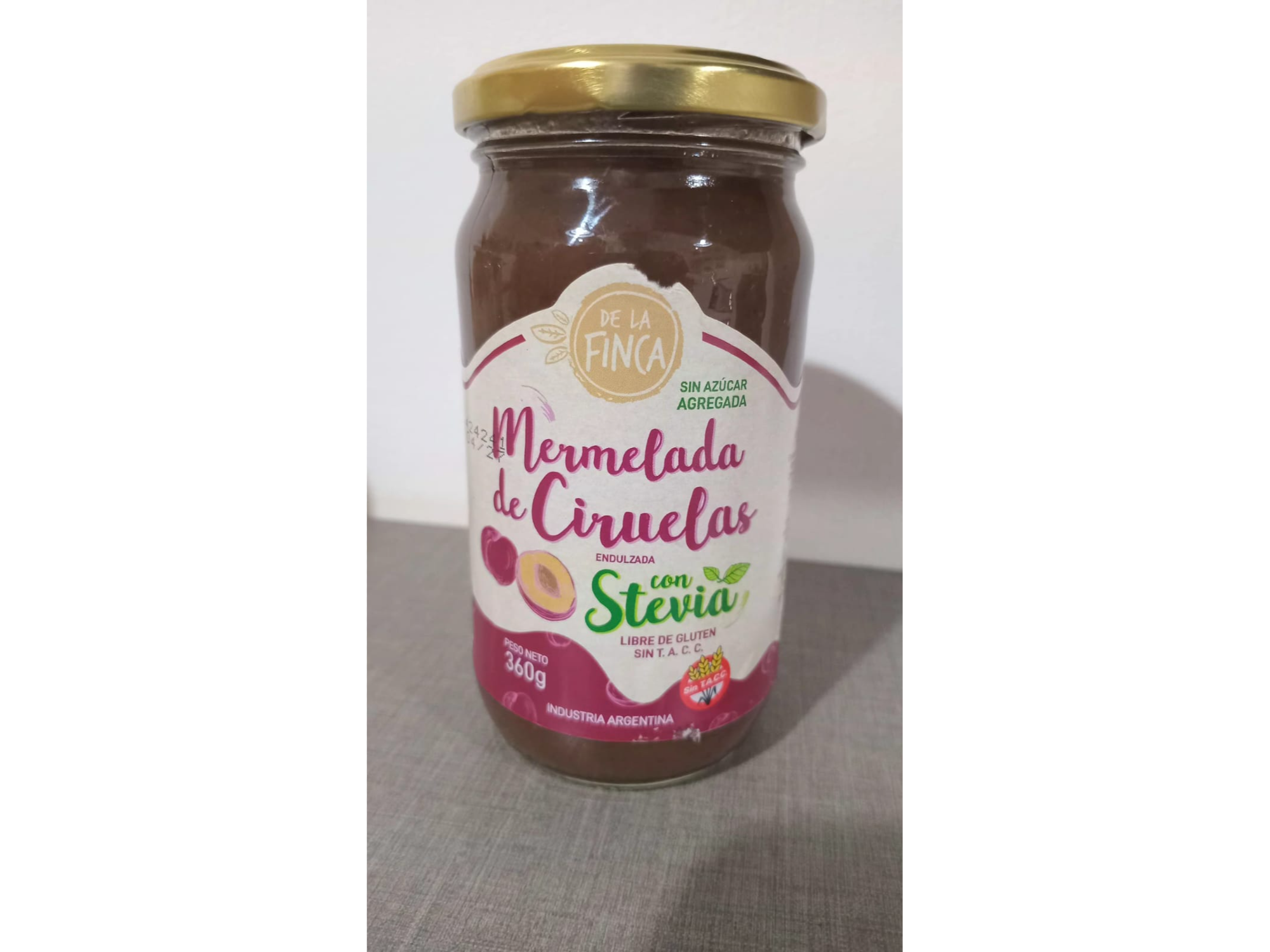 Mermelada Ciruela con Stevia