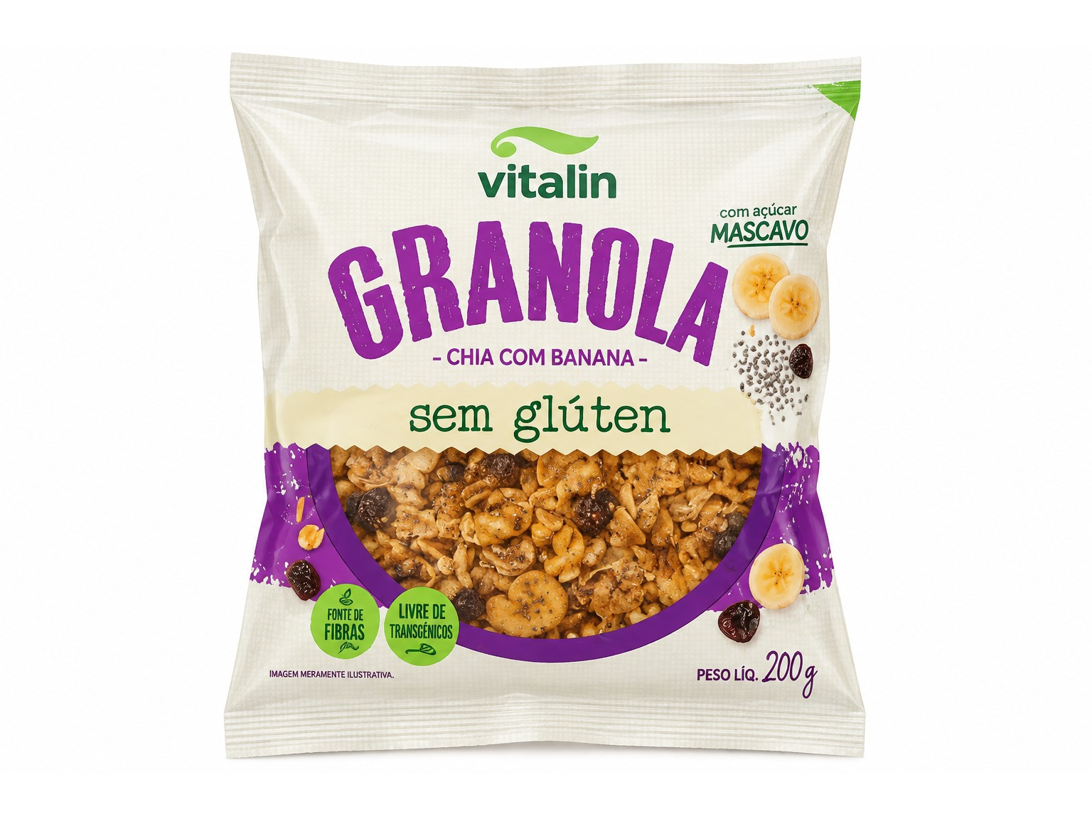 Granola Chia con Banana