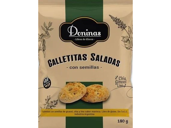 Galletitas Saladas con Semillas