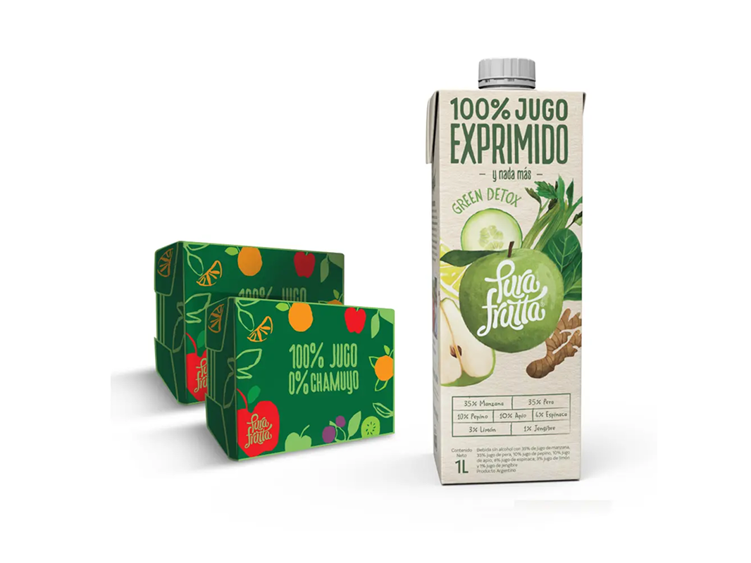 Green Detox Naranja, Pera, Jengibre, Limon, Pepino, Apio