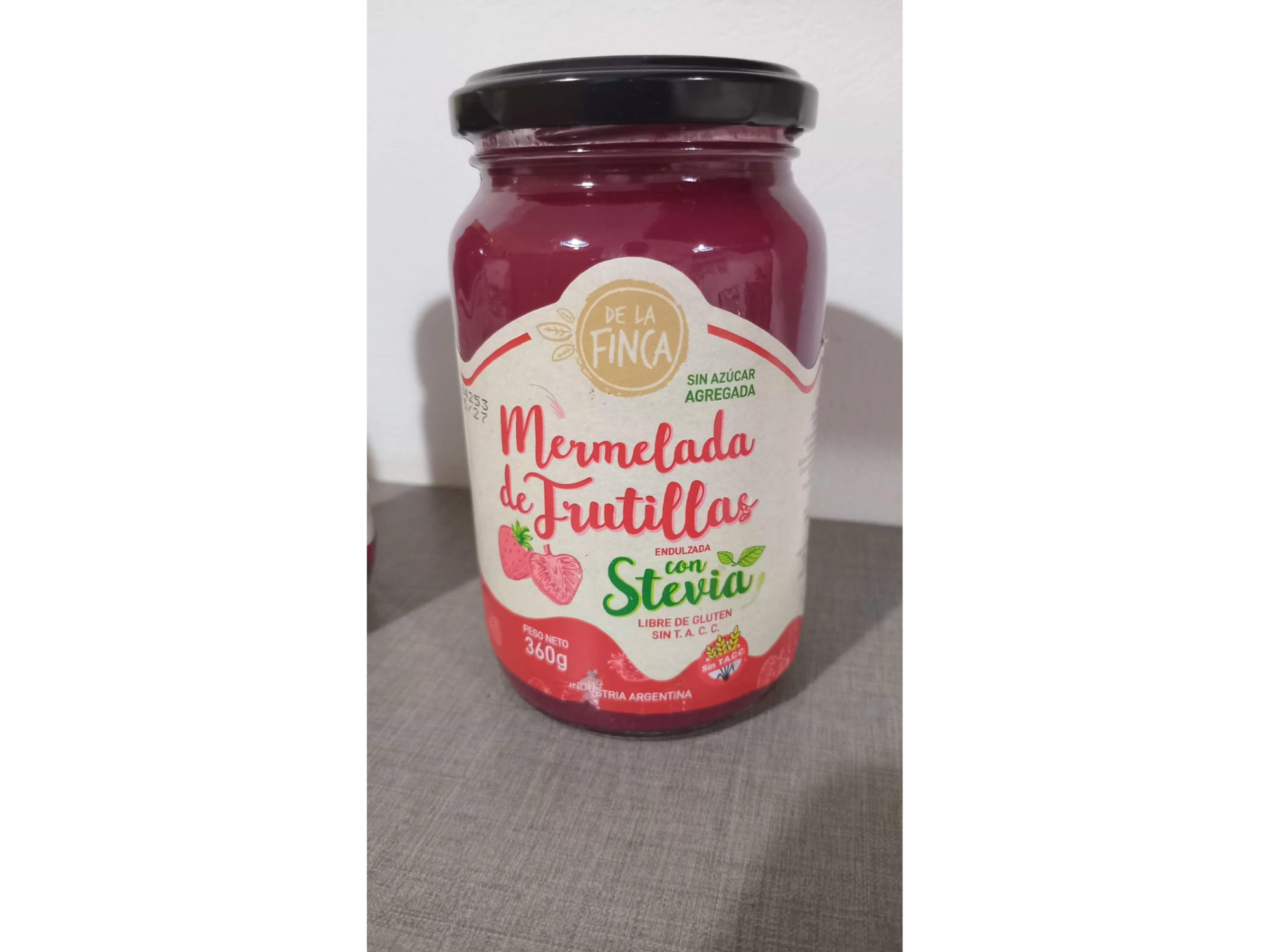 Mermelada de Frutilla con Stevia