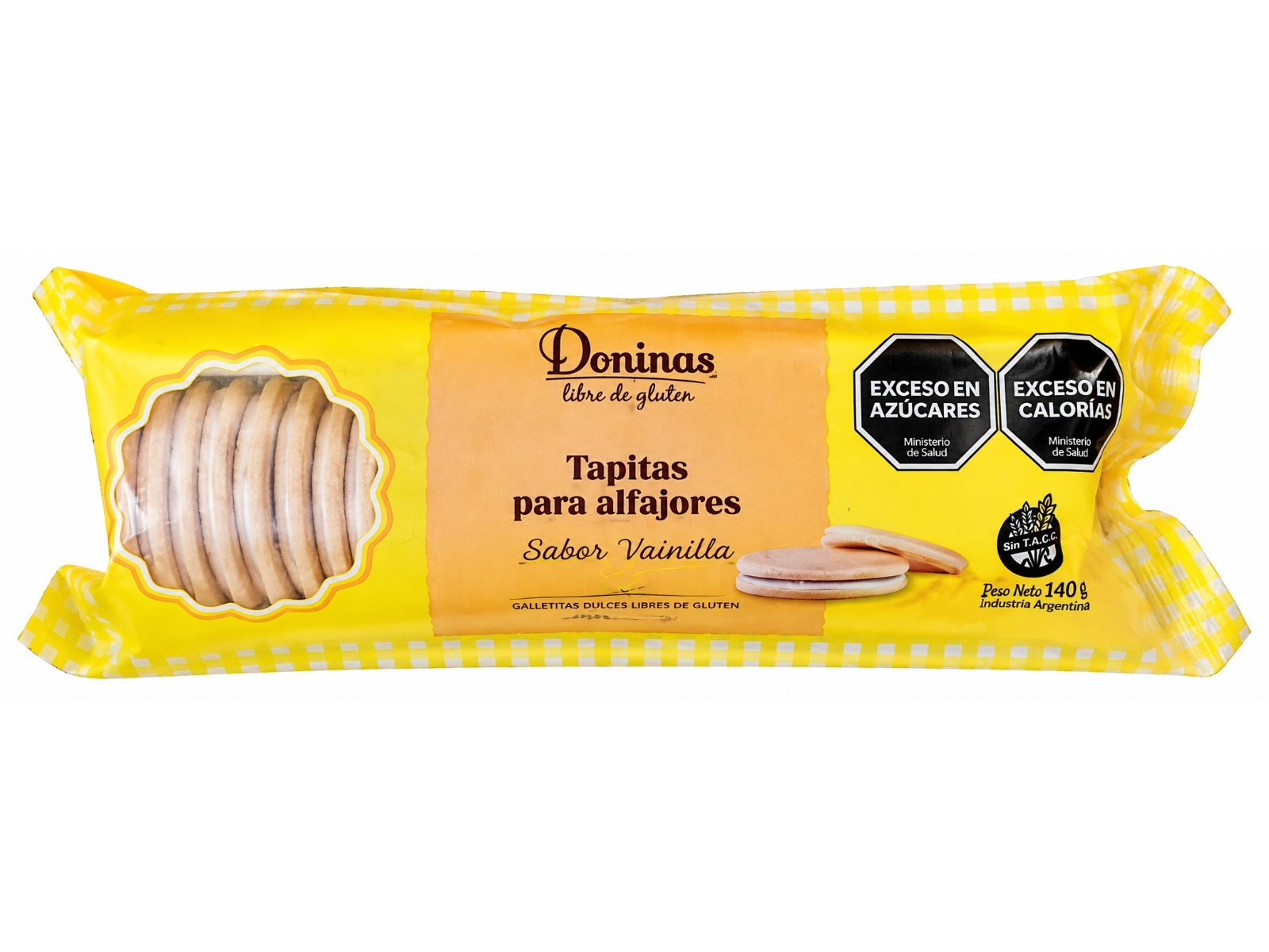 Tapitas para alfajores Vainilla