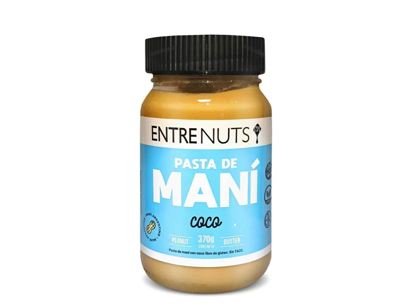 Pasta de Maní con Coco