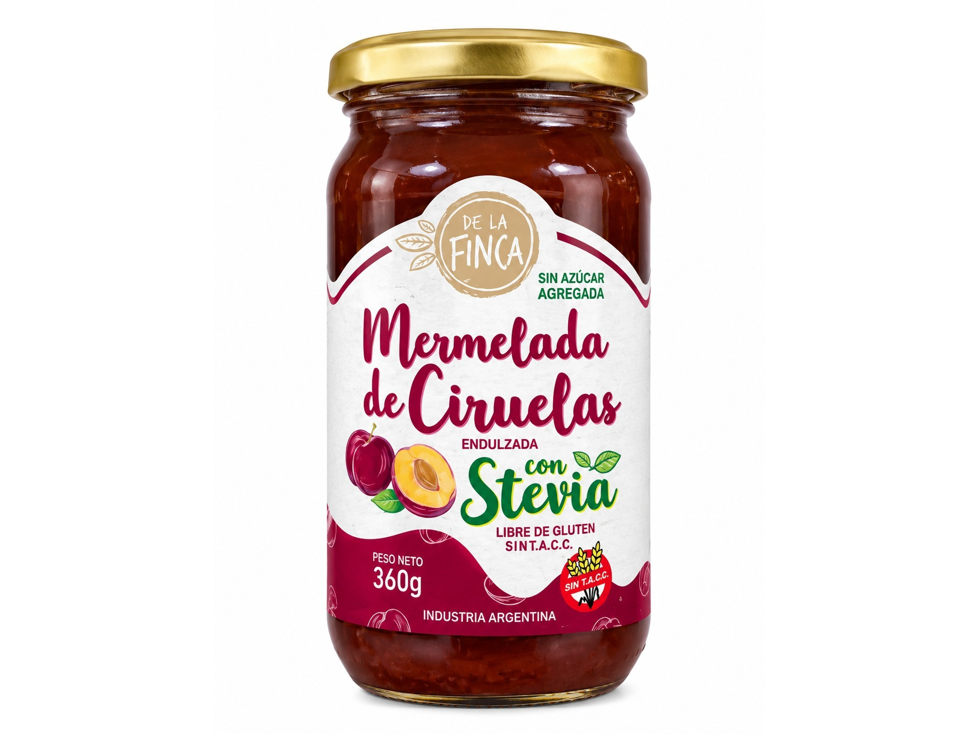 Mermelada Ciruela con Stevia