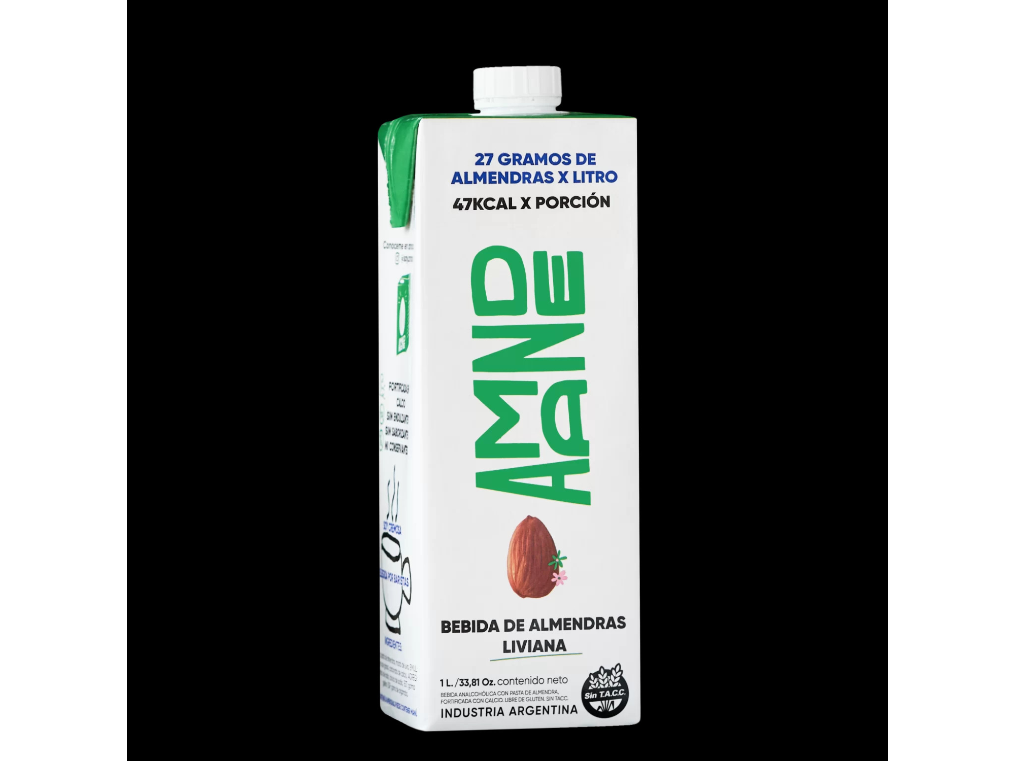 Bebida de Almendras version Liviana