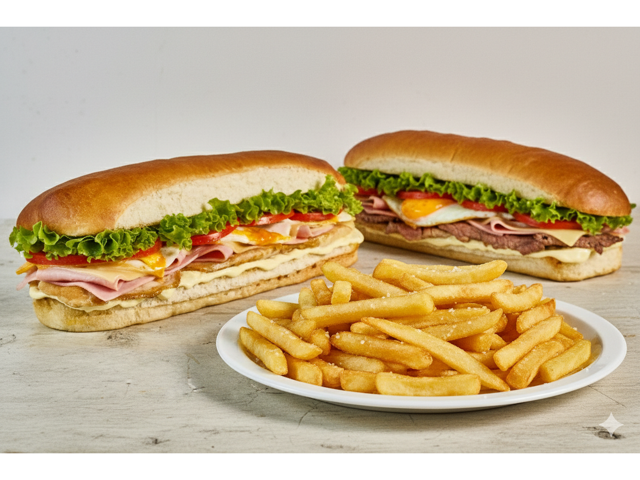 NINO 2 Lomos Pollo Completos + 1 Papa frita