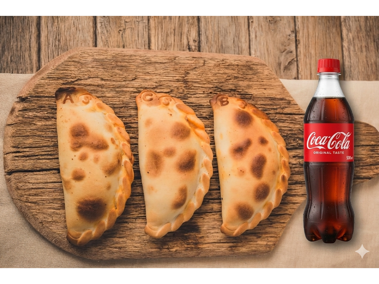 Empanadas NINO + Gaseosa