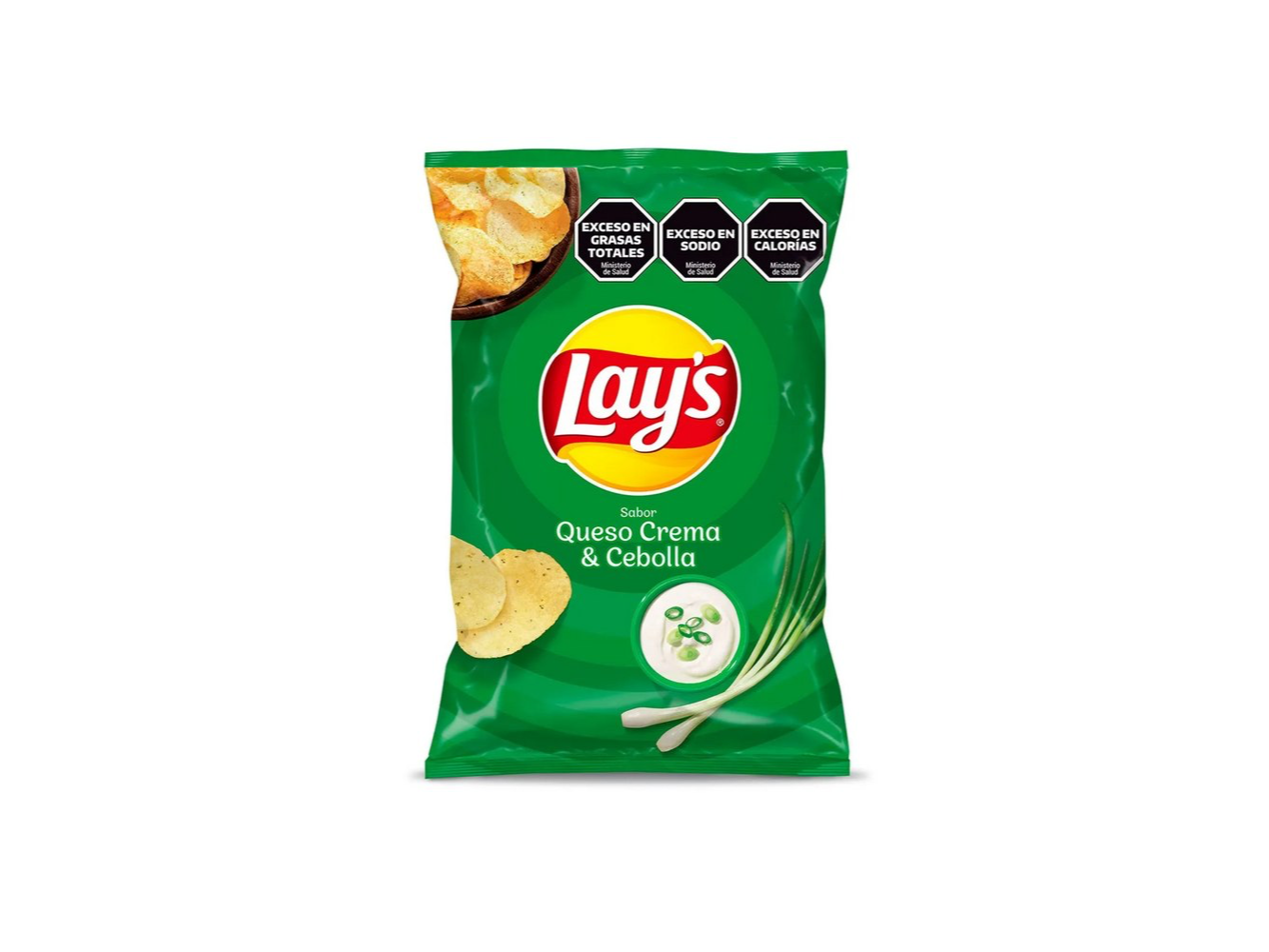 PAPAS LAY'S (SABOR CEBOLLA Y CREMA)
