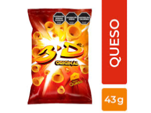 CONITOS 3 D (sabor queso)