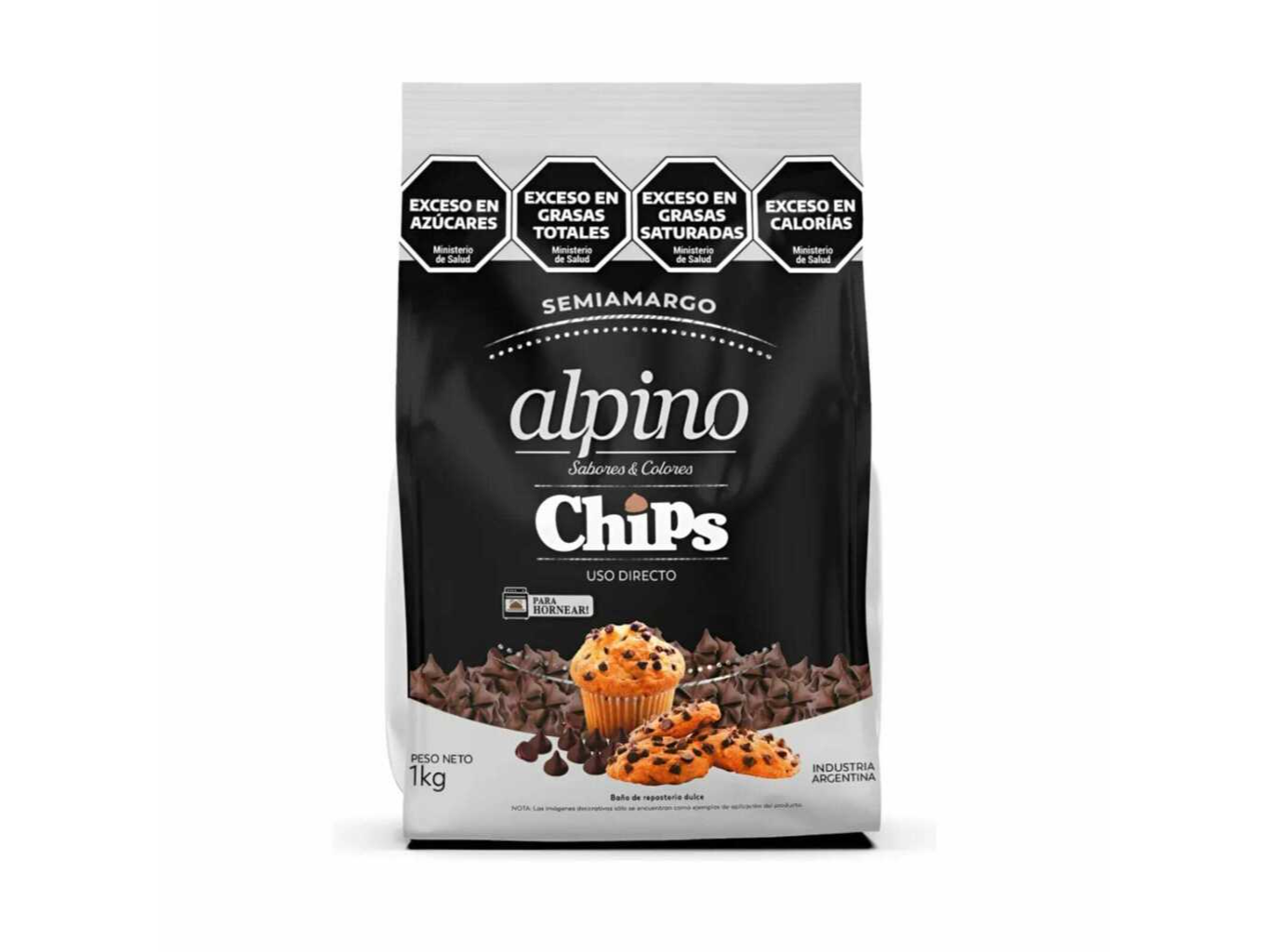 Chips chocolate ALPINO semiamargo