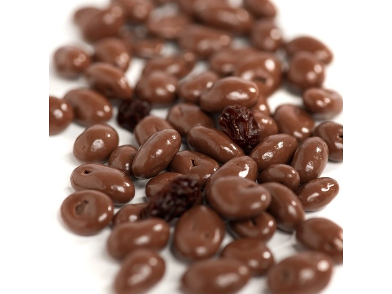 Pasas con chocolate x kg