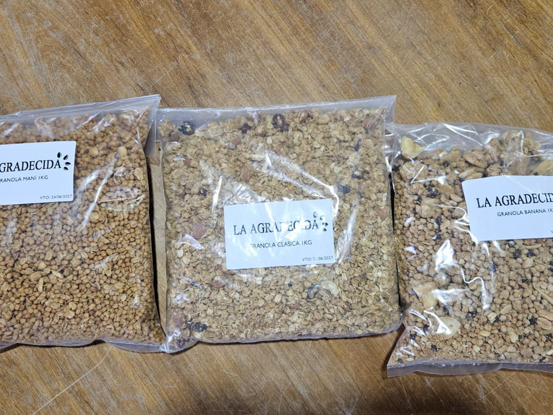 Granola proteica clasica