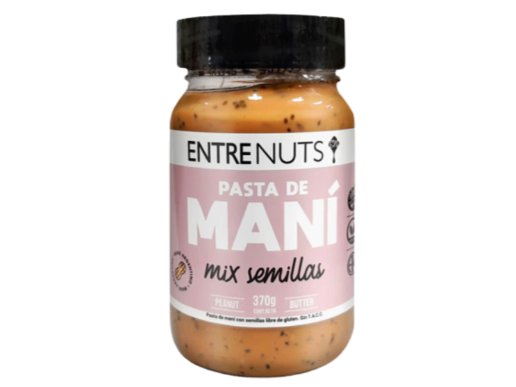 Pasta de mani mix de semillas 370gr