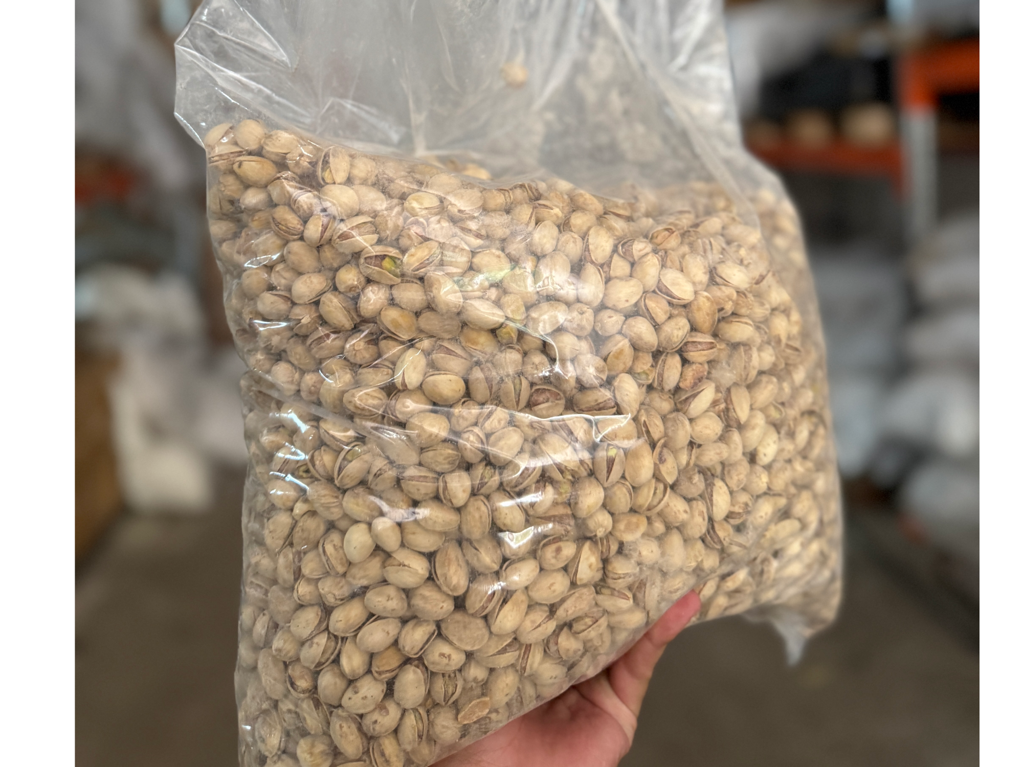 Pistachos con cáscara salados