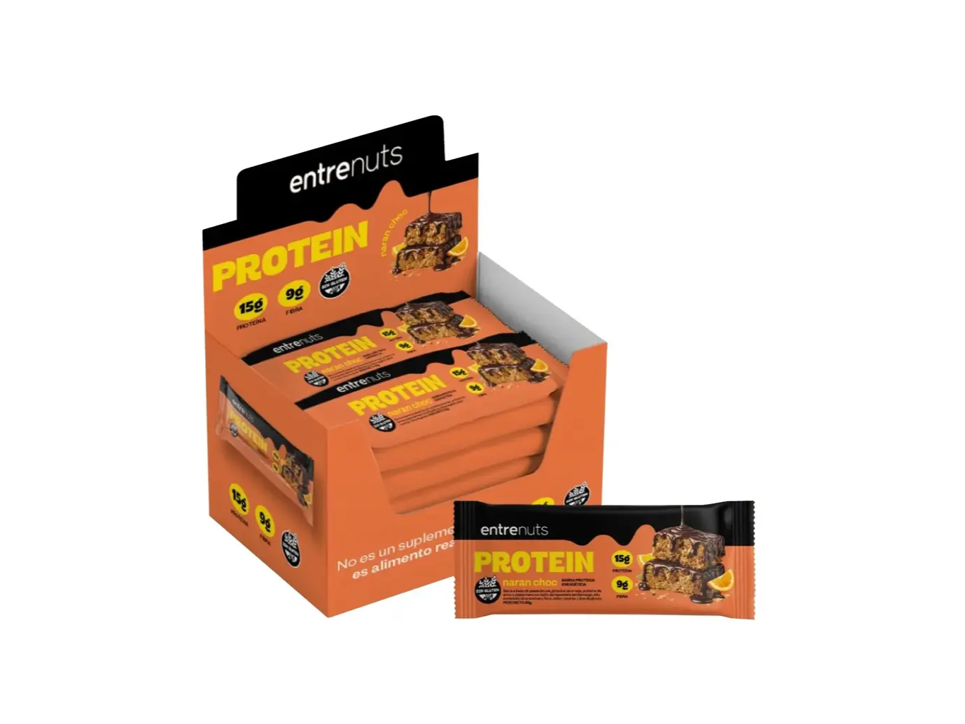 Barrita naranja/ choco 10u