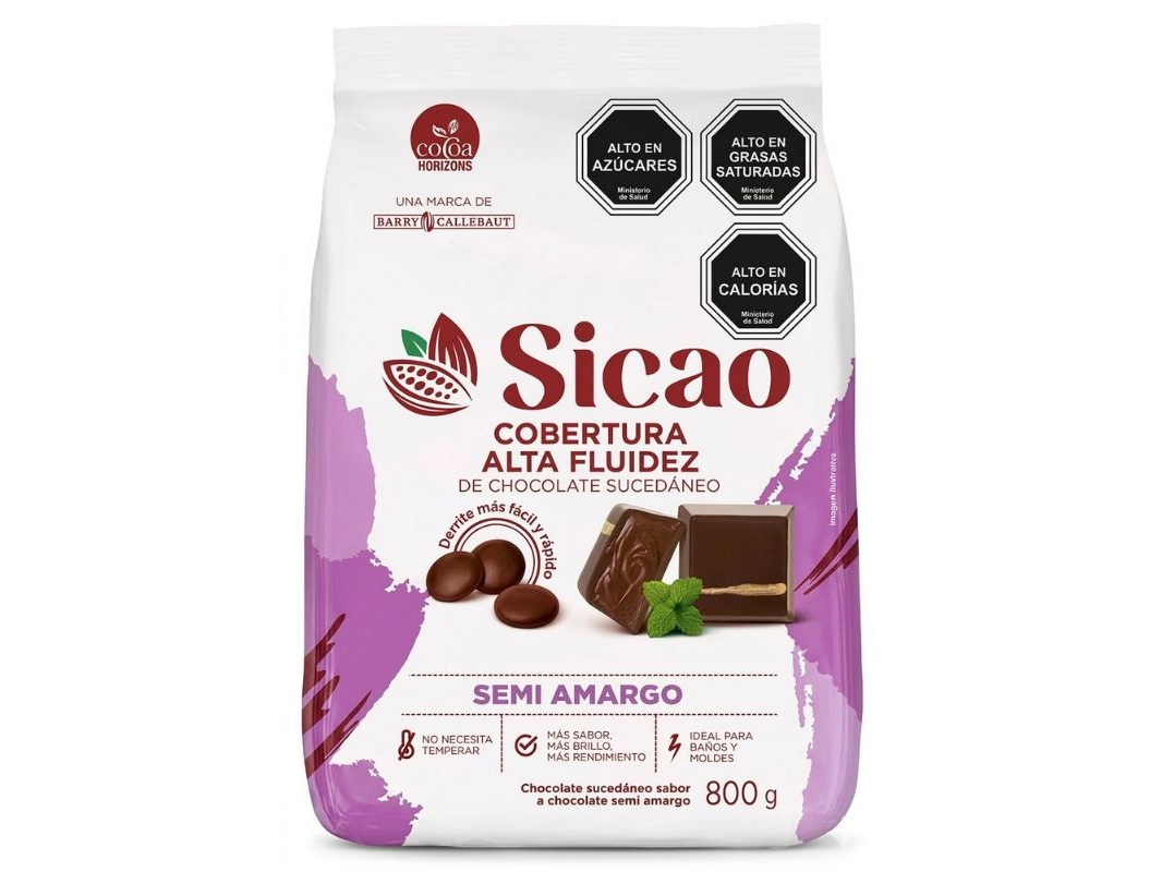 Cobertura semiamargo 800gr