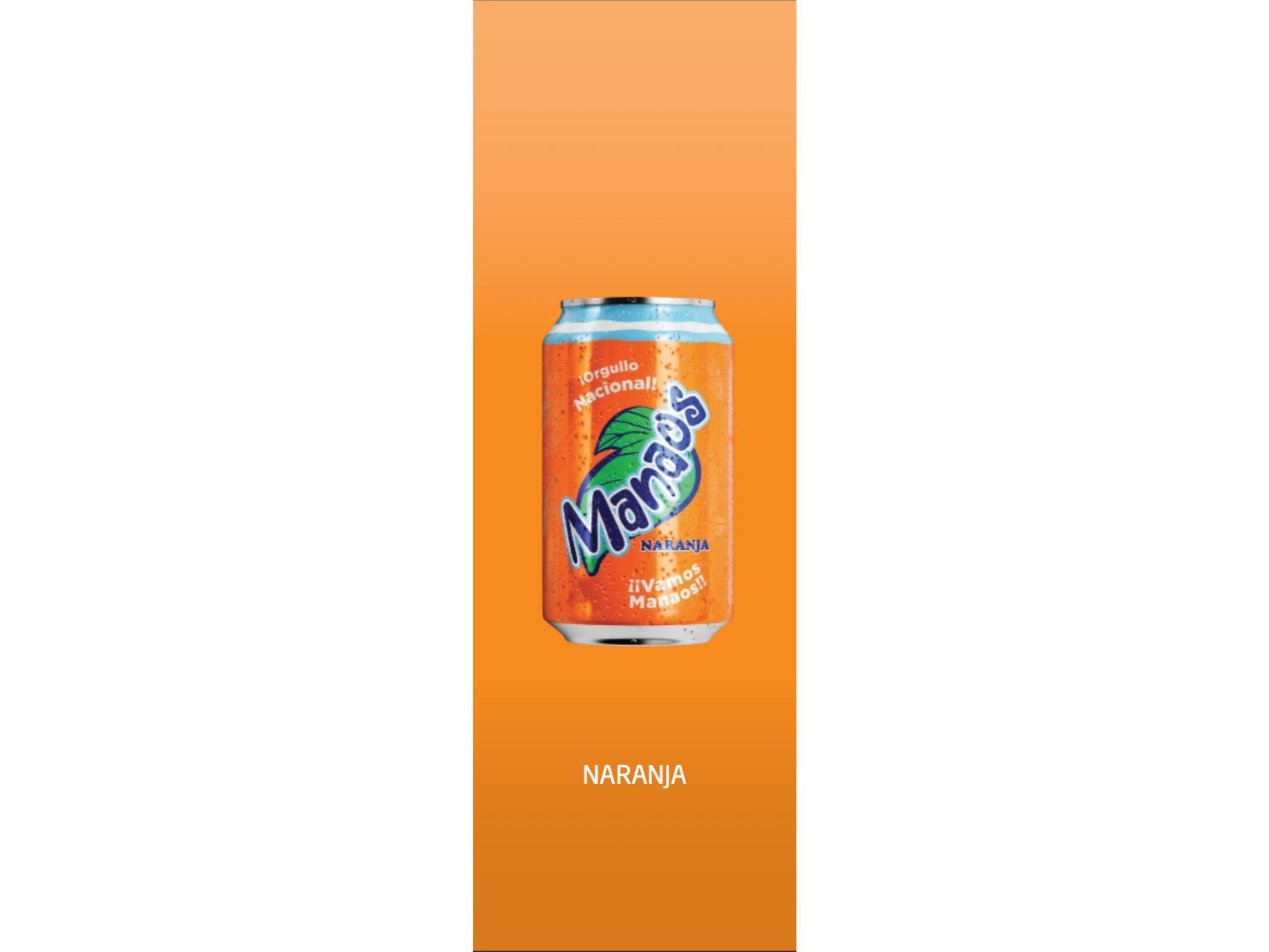 MANAOS NARANJA LATA X355CC