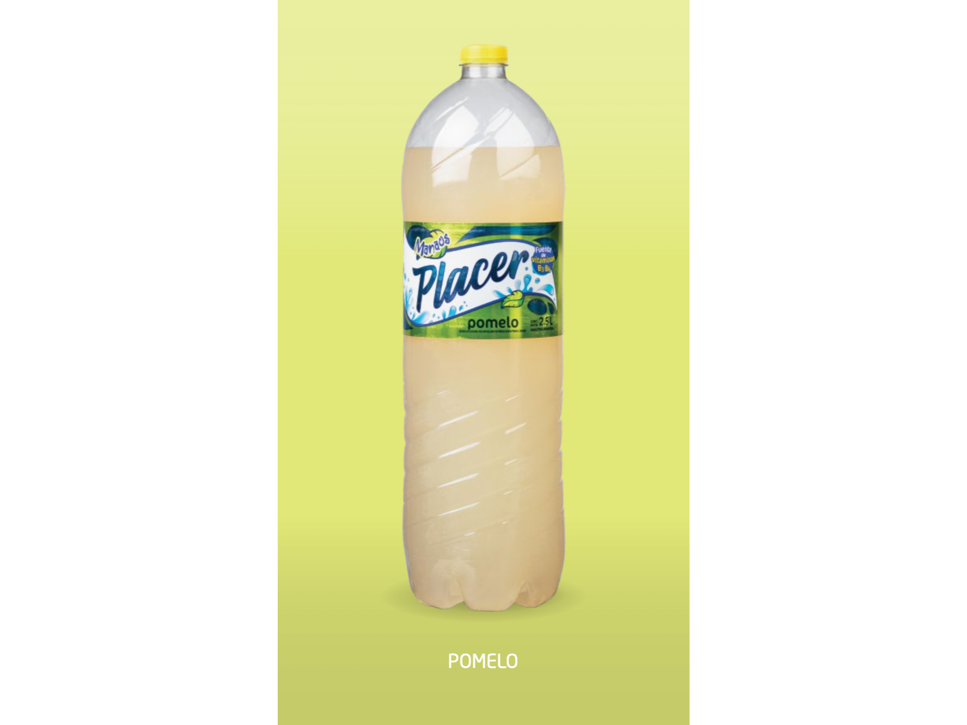 AGUA SABORIZADA PLACER SABOR POMELO BLANCO X2.5L