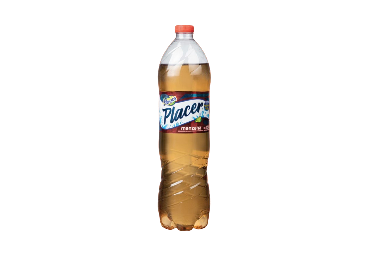 AGUA SABORIZADA PLACER SABOR MANZANA X1.5L