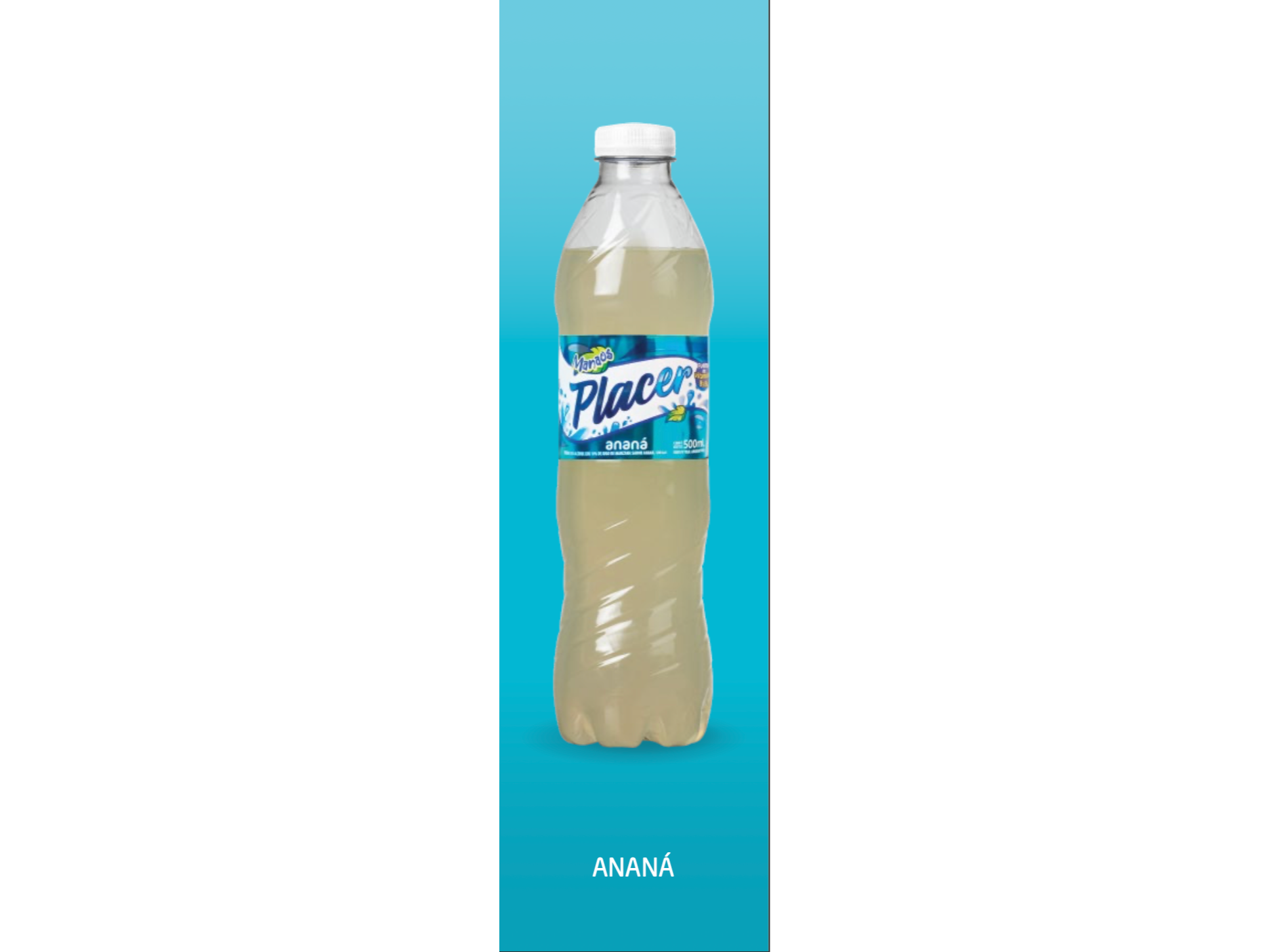 AGUA SABORIZADA PLACER SABOR ANANA X500CC