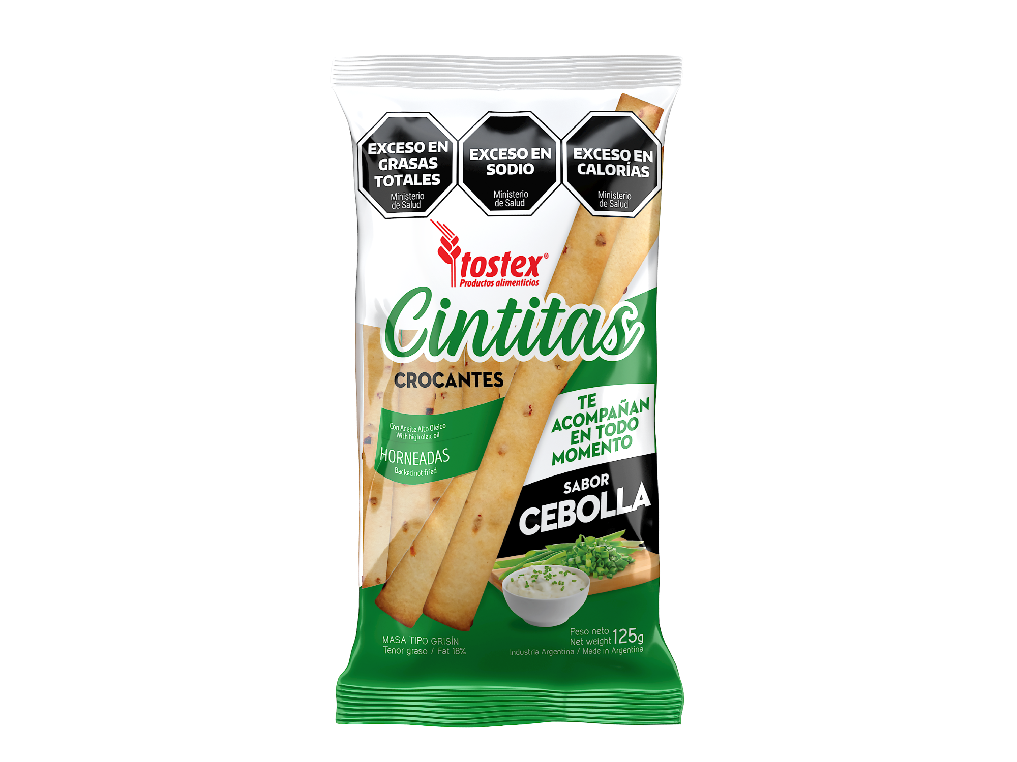 TOSTEX CINTITAS SABOR CEBOLLA