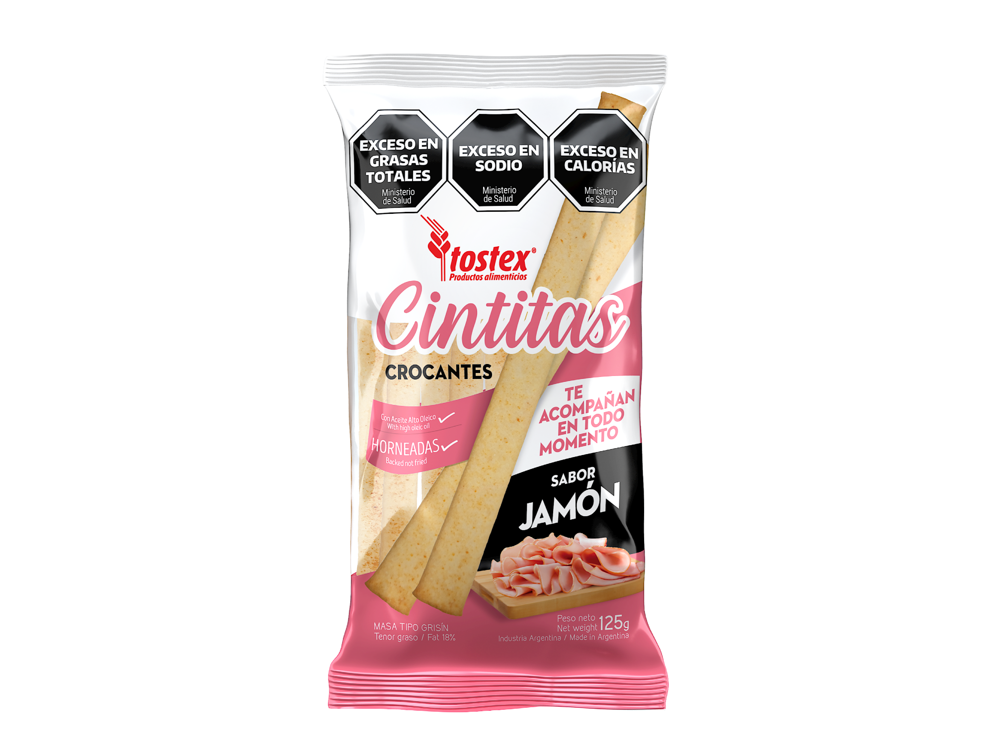 TOSTEX CINTITAS SABOR JAMON