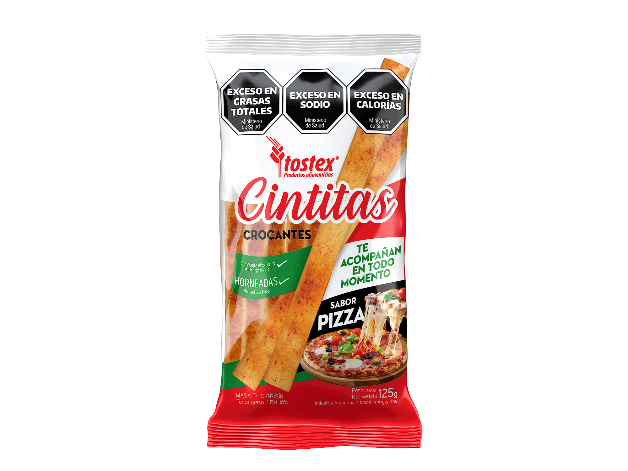 TOSTEX CINTITAS SABOR PIZZA